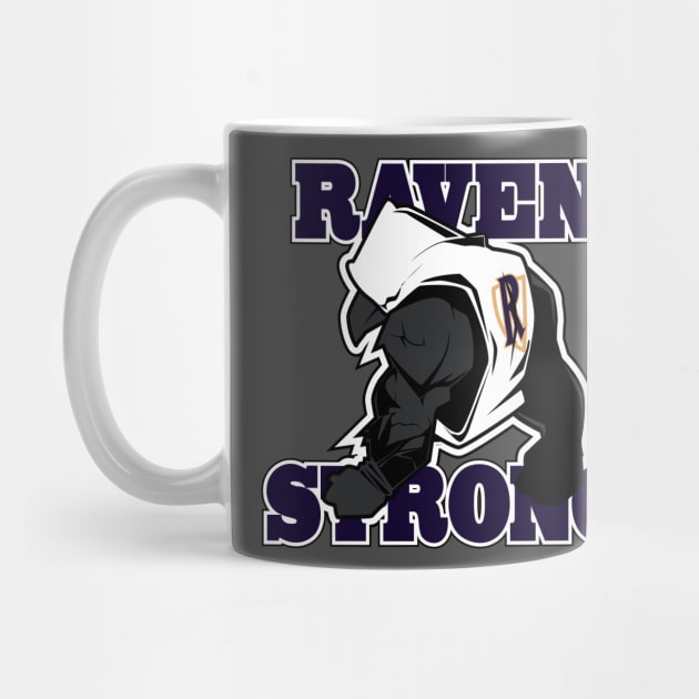 Raven Strong 1 by Spikeani